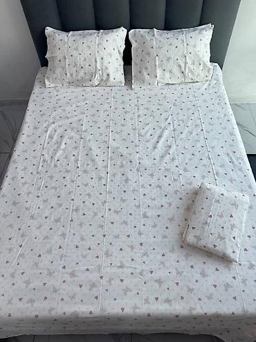 bed sheets: Комплект постельного белья, двуспальный Производство Туркменистана — 1