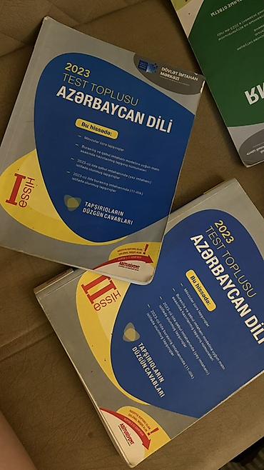 Kitablar və jurnallar: Azərbaycan dili Testlər 11-ci sinif, DİM, 2-ci hissə, 2023 il — 2