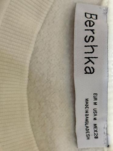 pull and bear: Svitşot, Bershka, M, rəng - Ağ — 5