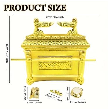 Digər aksesuarlar: ✨ Əhd Sandığı (Ark of Covenant) Premium Replika Dəsti – 4 Ədəd Tarixi — 2