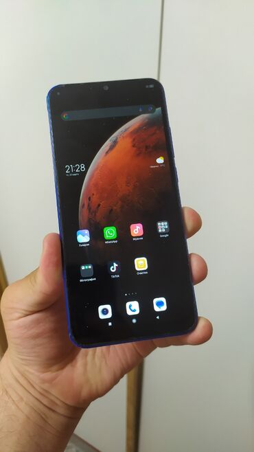 реалми 9i цена в бишкеке: Redmi, Redmi 9C, Колдонулган, 64 ГБ, түсү - Көк, 2 SIM