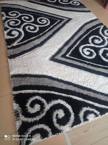 Home & Garden: Carpet, Rectangle, color - Black