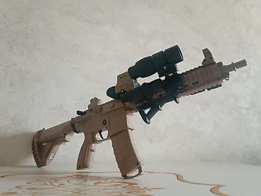Игрушки: Гибридный орбизого/страйкбольный автомат HK416 — 4