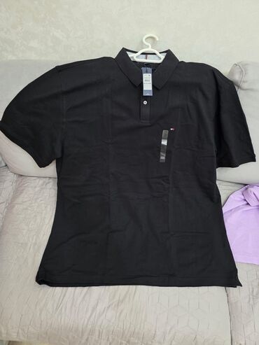 Polo köynək, Tommy Hilfiger, 3XL (EU 46), rəng - Qara