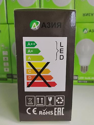Лампочки: LED лампа Азия A60, 18W Ключевые характеристики: - Тип: LED bulb A60 — 2