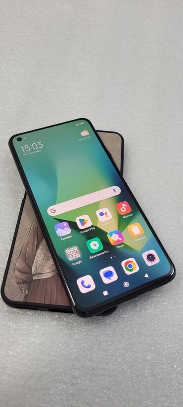 наушник айфон цена: Xiaomi, Mi 11 Lite, Б/у, 128 ГБ, цвет - Черный, 2 SIM