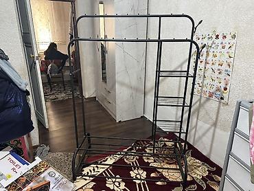 Кийимге кам көрүү жана сактоо: Кийим үчүн органайзер, түсү - Кара, Колдонулган — 1