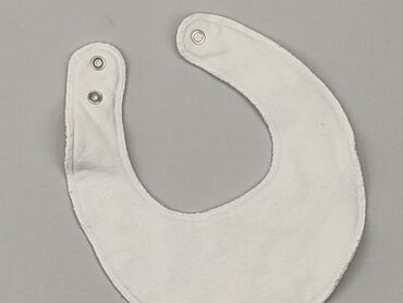 Baby bibs: Baby bib, color - White, condition - Good