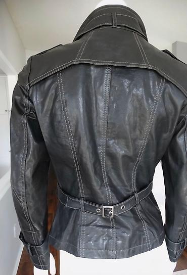 Кожаные куртки: Кожаная куртка, Натуральная кожа, Приталенная модель, M — 5