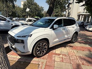 авто hyundai solaris: Hyundai Santa Fe: 2021 г., 2.2 л, Робот, Дизель, Кроссовер — 2