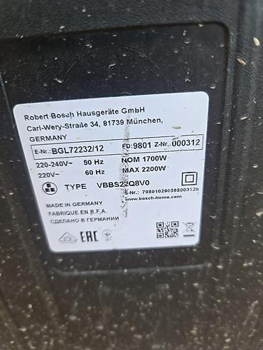 Məişət texnikası: Bosch Ergomaxx tozsoran – VBBS22Q8V0 Güclü və səmərəli təmizlik üçün — 5