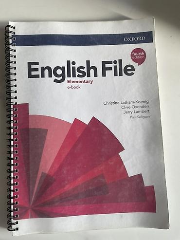 Учебник English File Elementary (Fourth Edition), Oxford