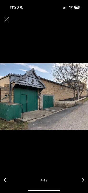 Həyət evləri və villaların satışı: Geniş həyətli daş ev və təsərrüfat sahəsi - Daş materialdan tikili — 1