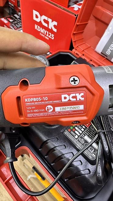 трещотка ключ: Аккумуляторная трещотка DCK KDPB05-10 (Type EK) в кейсе. Особенности — 5