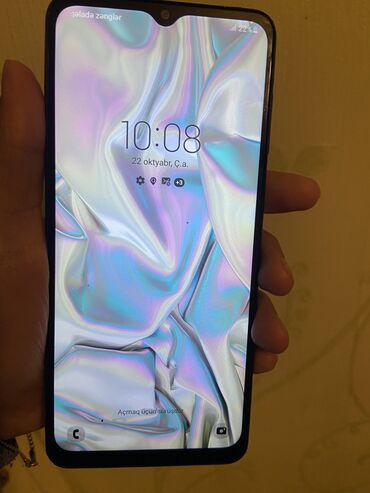 Samsung: Samsung Galaxy A12, 64 GB, rəng - Qara, Zəmanət, Sensor, Barmaq izi