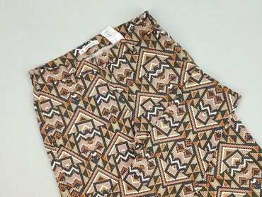 krótkie legginsy prążkowane: SZACHOWNICA, Leggings size XS (EU 34)