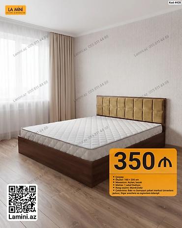 Çarpayı – La Mini (Kod: 4428) - Ölçü: 160 x 200 sm - Mexanizm lalafo.az -da Çarpayı – La Mini (Kod: 4428) - Ölçü: 160 x 200 sm - Mexanizm