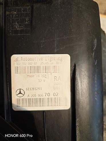 4 bolt diskilər: Komplekt, Yaxın və uzaq vuran işıqlar Mercedes-Benz, Orijinal, ABŞ, İşlənmiş — 5