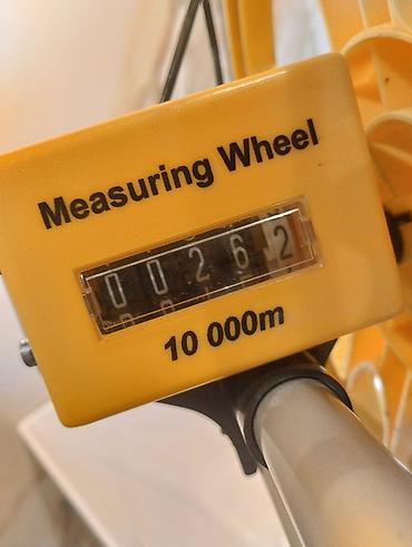pano: Ölçmə Təkəri (Measuring Wheel) - Mexaniki sayğaclı məsafə ölçən təkər — 1