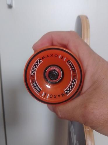 Trotineti, skejtbordovi i hoverbordovi: Longboard Skejtbord MAXOfit – drop-through komplet - Deck: višeslojni — 9