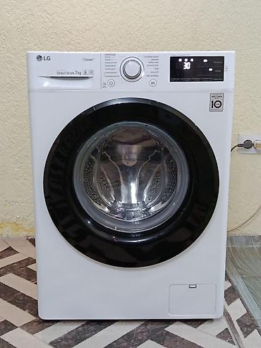 i 7: Стиральная машина LG Inverter Direct Drive 7 кг, Бишкек. Основные — 1