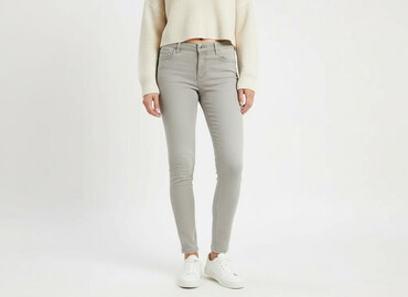jeansy pepco damskie: Pieces, Jeansy damskie, rozmiar S