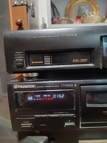 sweep jagodina: Pioneer Hi-Fi komplet – CD, kasetofon, tuner, pojačalo + zvucnici — 10