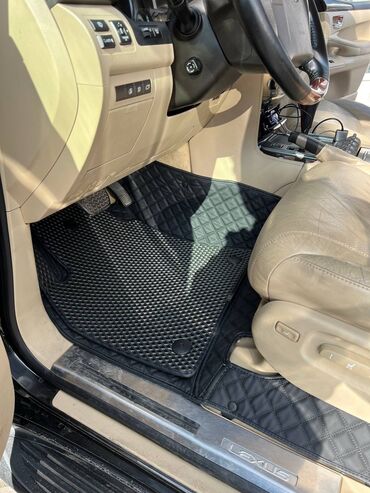 диски на лексус lx: 3D Эко булгаары Төшөмөлдөр Салон үчүн Lexus, түсү - Кара