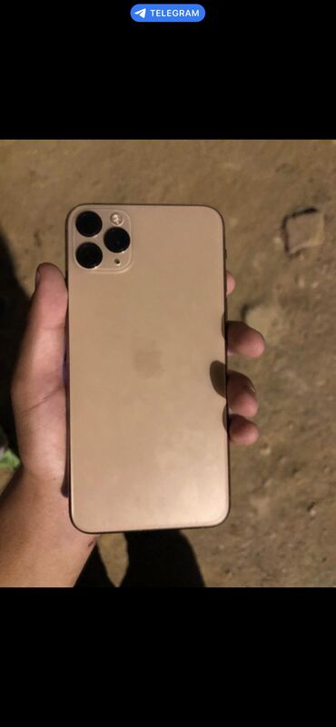 iphone 11 pro islenmis: IPhone 11 Pro Max, 256 GB, Qızılı, Face ID