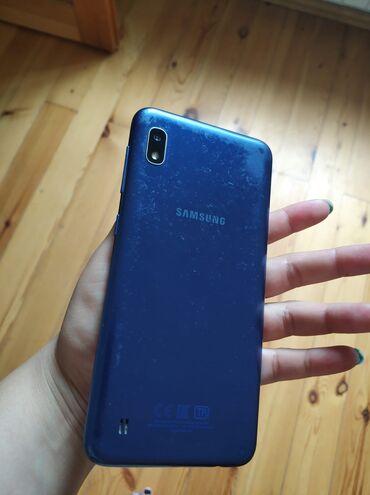 Samsung Galaxy A03, 32 GB, rəng - Mavi, Barmaq izi, İki sim kartlı