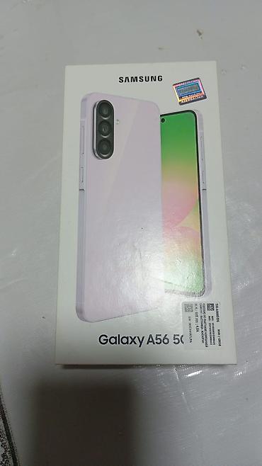 galaxy a 55: Samsung Galaxy A56 5G, 128 GB, rəng - Çəhrayı, Barmaq izi — 6