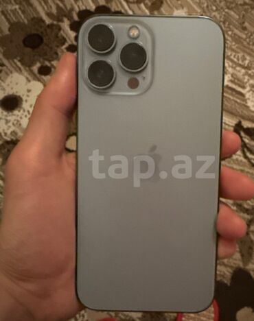 Mətbəx texnikası: IPhone 13 Pro Max, 128 GB, Blue Titanium