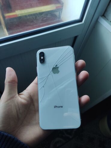 8 айфон: IPhone X, 256 ГБ, 75 %