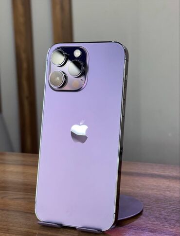 аккумуляторы для ноутбуков внешний универсальный: IPhone 14 Pro Max, Б/у, 256 ГБ, Deep Purple, Защитное стекло, Чехол, Коробка, 85 %