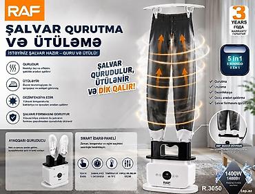 məişət texnikası: Paltar ütüləyən Məhsul haqqında informasiya RAF R.3050 Şalvar Qurutma — 1