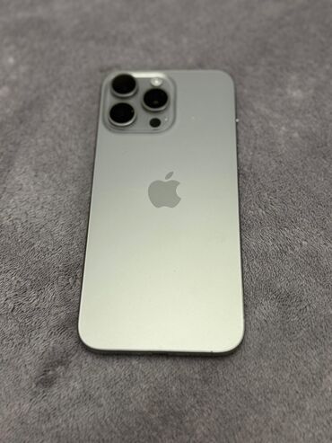 iphone x цена ош: IPhone 15 Pro Max, Natural Titanium, Защитное стекло, Чехол, Коробка, 93 %