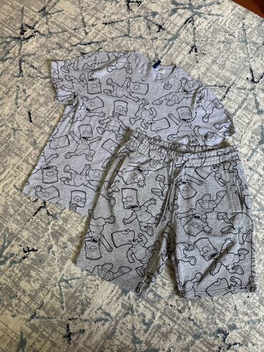 Спортивные костюмы: Мужской спортивный костюм, M (EU 38), H&M, Новый, цвет - Серебристый