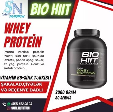 Digər idman qidaları: Protein Çəki: 2001 - 2500 g, Yeni