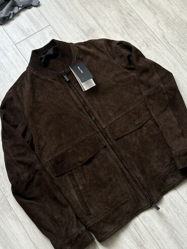 Куртки: Мужская куртка, M (EU 38), Massimo Dutti, Новый, цвет - Коричневый, Самовывоз, Платная доставка