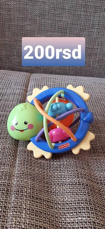 jysk sat: Fisher-Price interaktivna zvečka/igracka za bebe - Šarena rotirajuća — 1