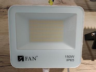 Прожекторы: Светодиодный прожектор FAN 150W, IP65 - Мощность: 150 Вт — яркое — 1