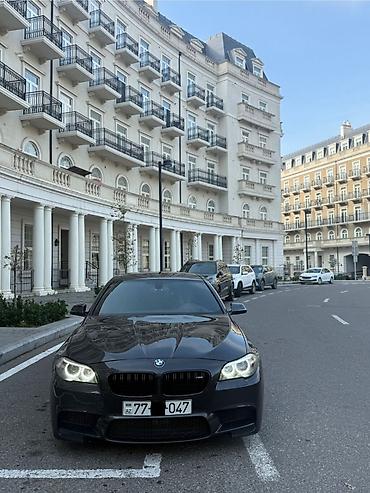 for x5 magic: BMW 5 Series (F10) sedan – M paketli görünüş və zəngin təchizat — 5