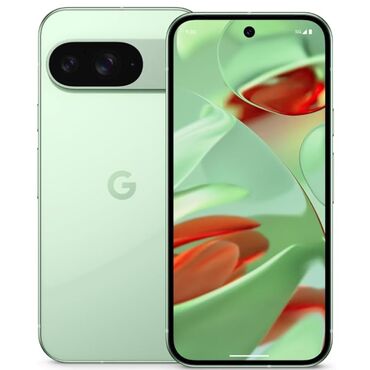 телефон рассрочку ош: Google Pixel 9, Б/у, 128 ГБ, цвет - Зеленый, eSIM