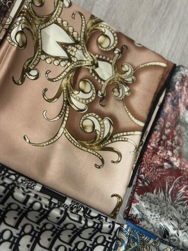 Dəsmallar: Məhsul: İpək effektli naxışlı şallar/üçkünc dağıstan model şerfler — 3