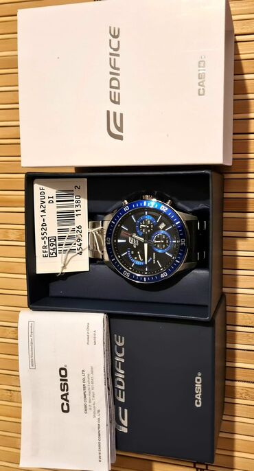 Qol saatları: Yeni, Qol saatı, Casio, rəng - Göy — 1