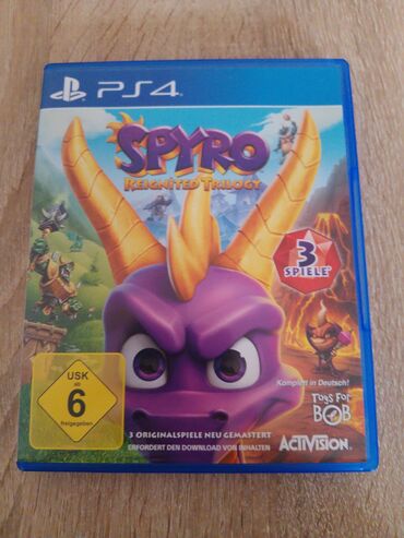 polovne peći na struju: Spyro Reignited Trilogy.Kupljeno u Nemačkoj ( novo)