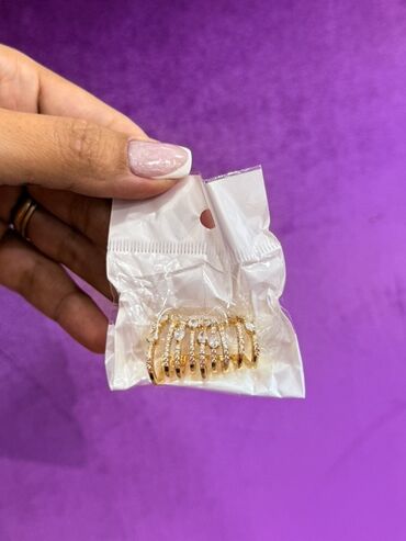 Bijuteriya dəstləri: Qızılı rəngli aksesuarlar seti – paslanmayan poladdan (316L) — 15