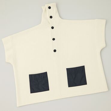 kurtki zimowe wyprzedaż zara: By Malene Birger, Ponczo damskie, One size