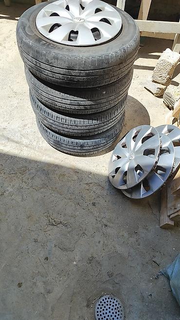 tekerler type 1: Toyota 14" təkər dəsti - Komplekt: 4 ədəd şin + 4 ədəd dəmir disk + 4 — 3