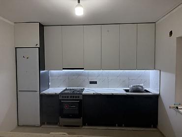 Кухонные гарнитуры: Кухонный гарнитур, Новый, цвет - Белый, ДСП, Бесплатная доставка — 3